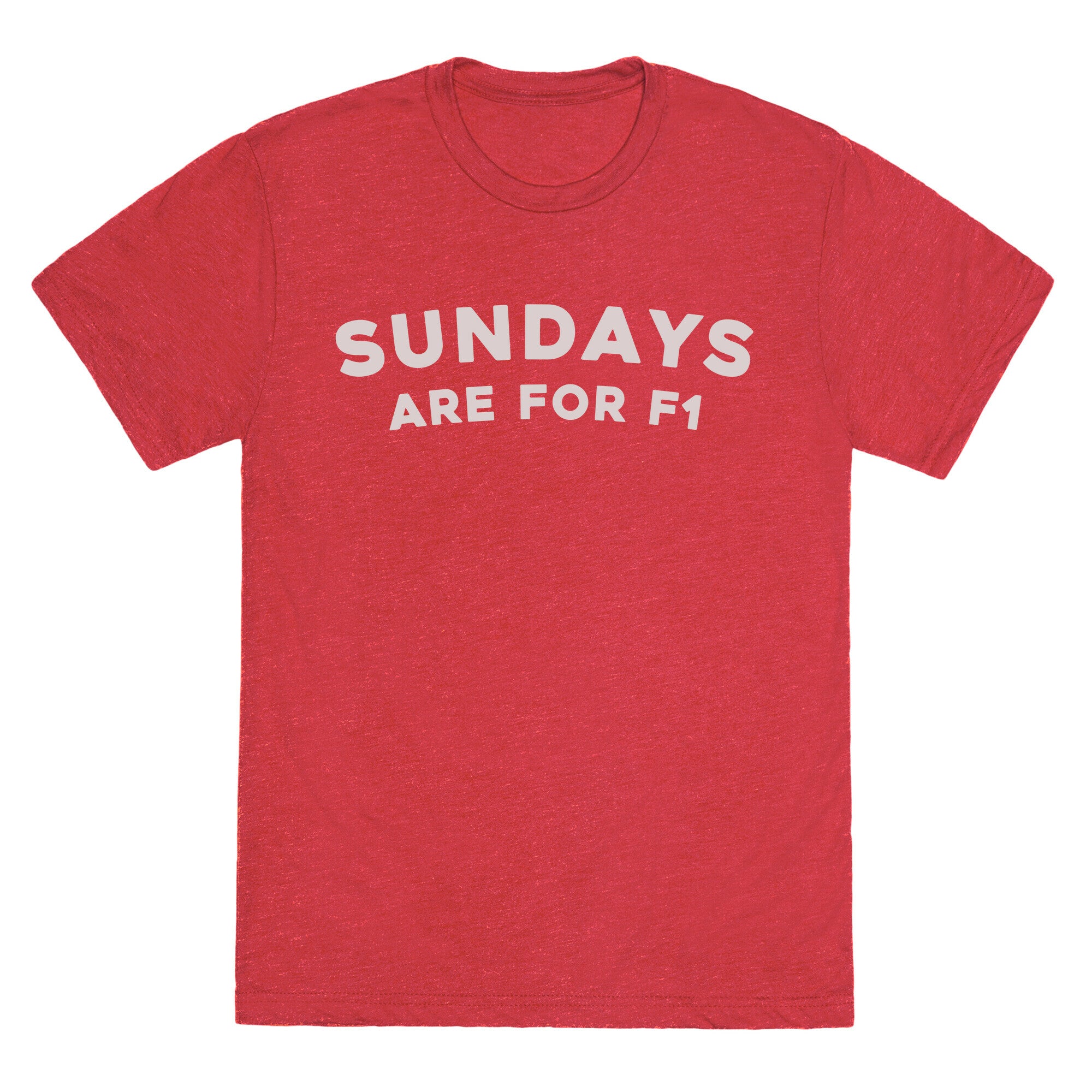 Sundays Are For F1 Unisex Triblend Tee